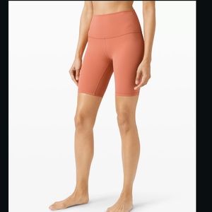 Lululemon align short rustic coral